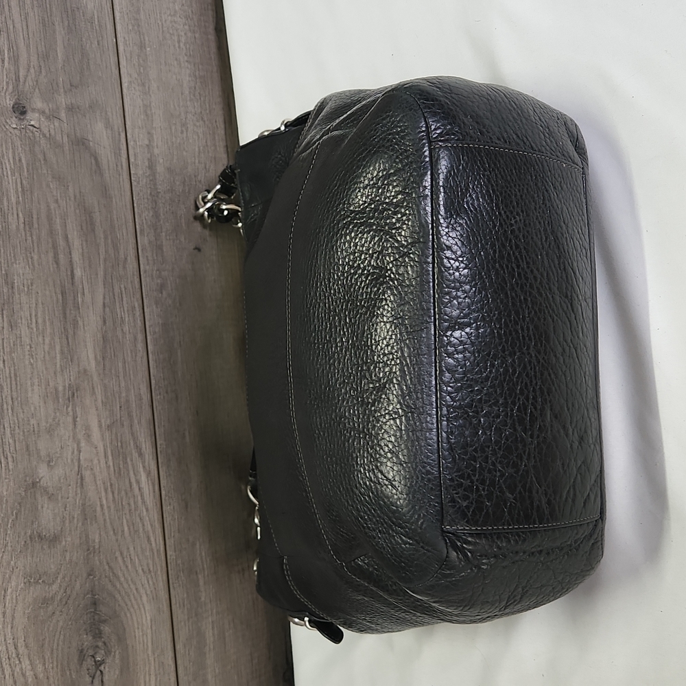 Coach Madison Tribeca Black Leather Shoulder Bag 14109 - Picture 6 of 9